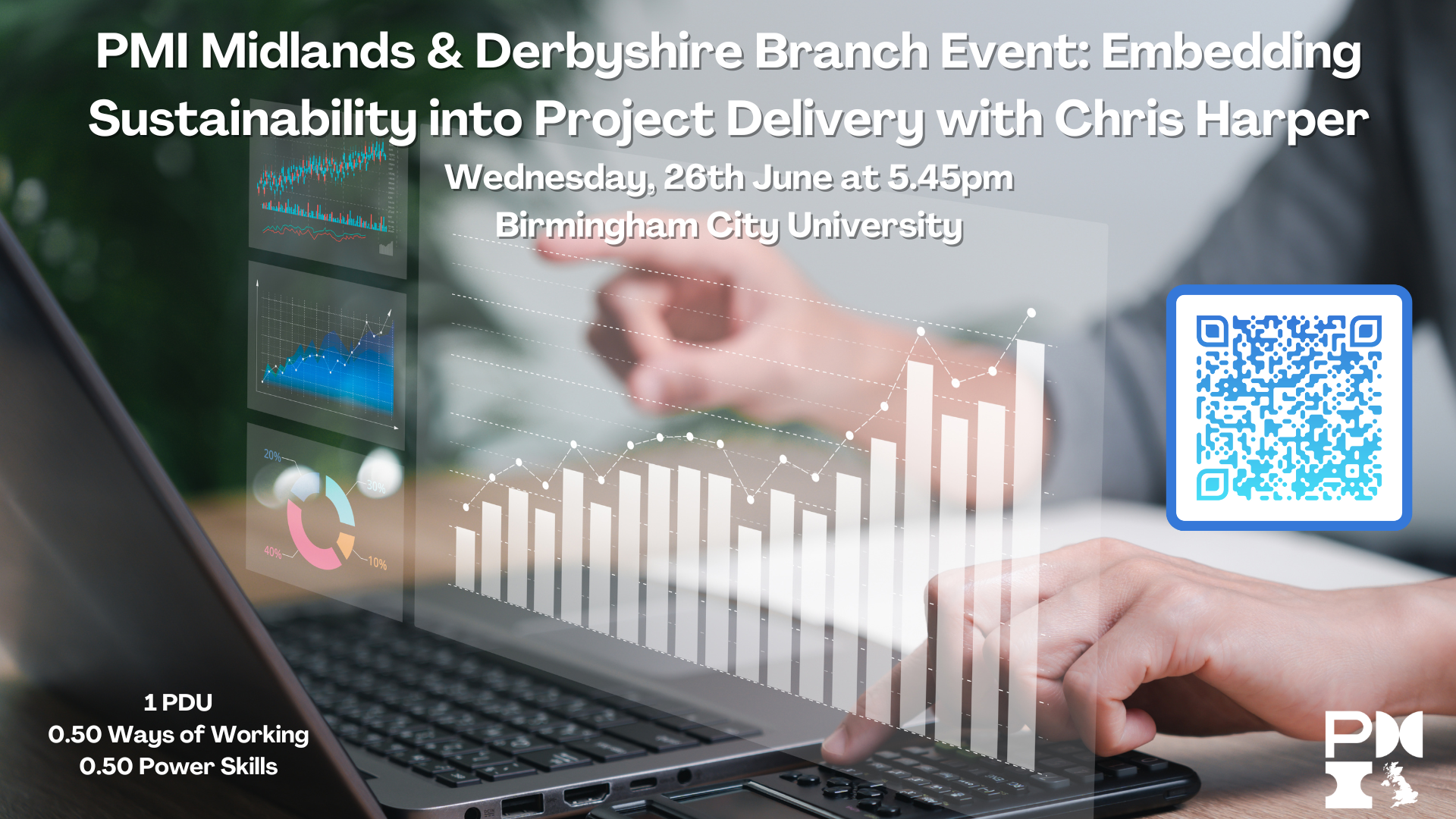 PMI UK Midland & Derbyshire Branch Event: Embedding Sustainability into Project Delivery. 26th June 2024