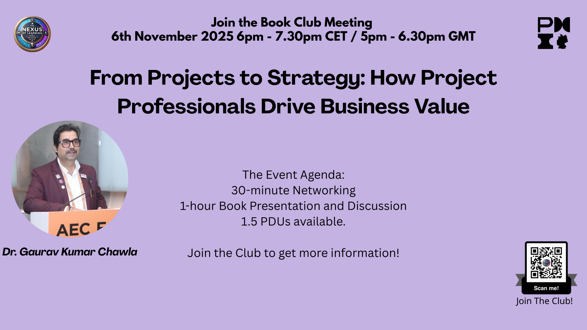 PMI Women in Projects Network Year-End Webinar. 6th November 2025