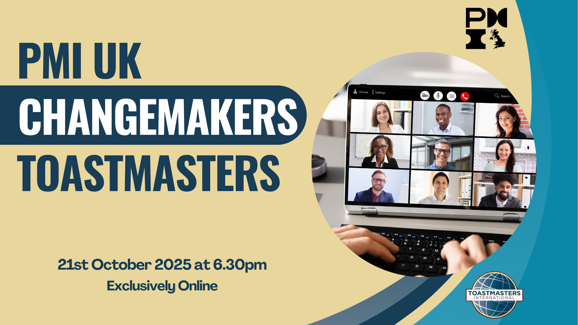 PMI UK Changemakers Toastmasters. 21st October 2025