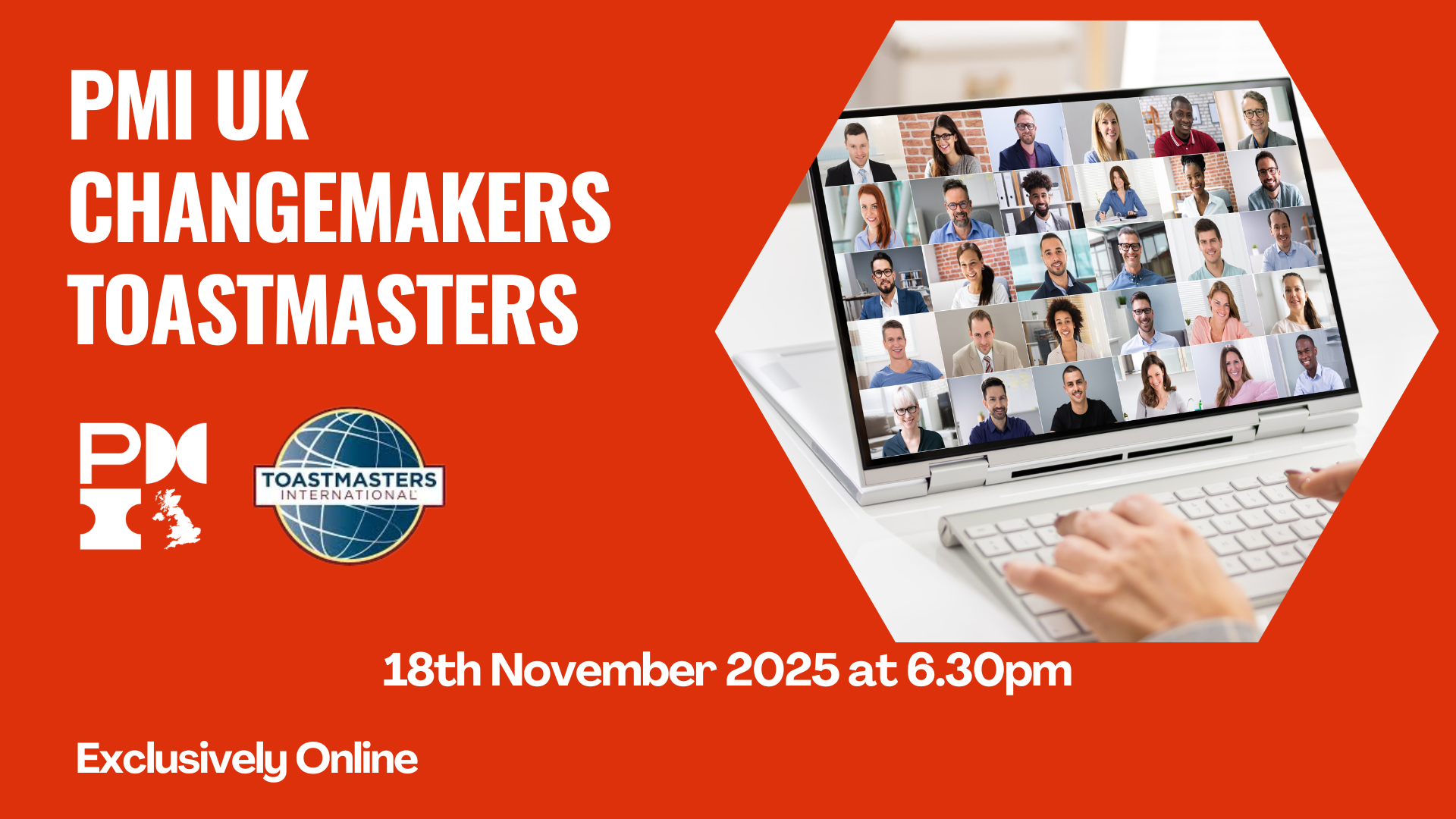 PMI UK Changemakers Toastmasters. 18th November 2025