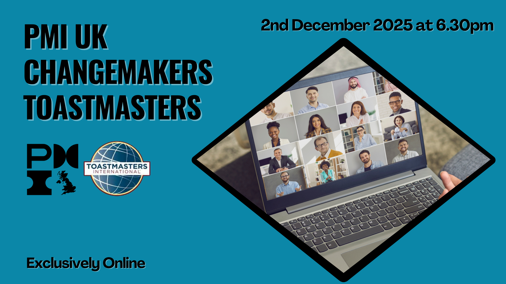 PMI UK Changemakers Toastmasters. 2nd December 2025