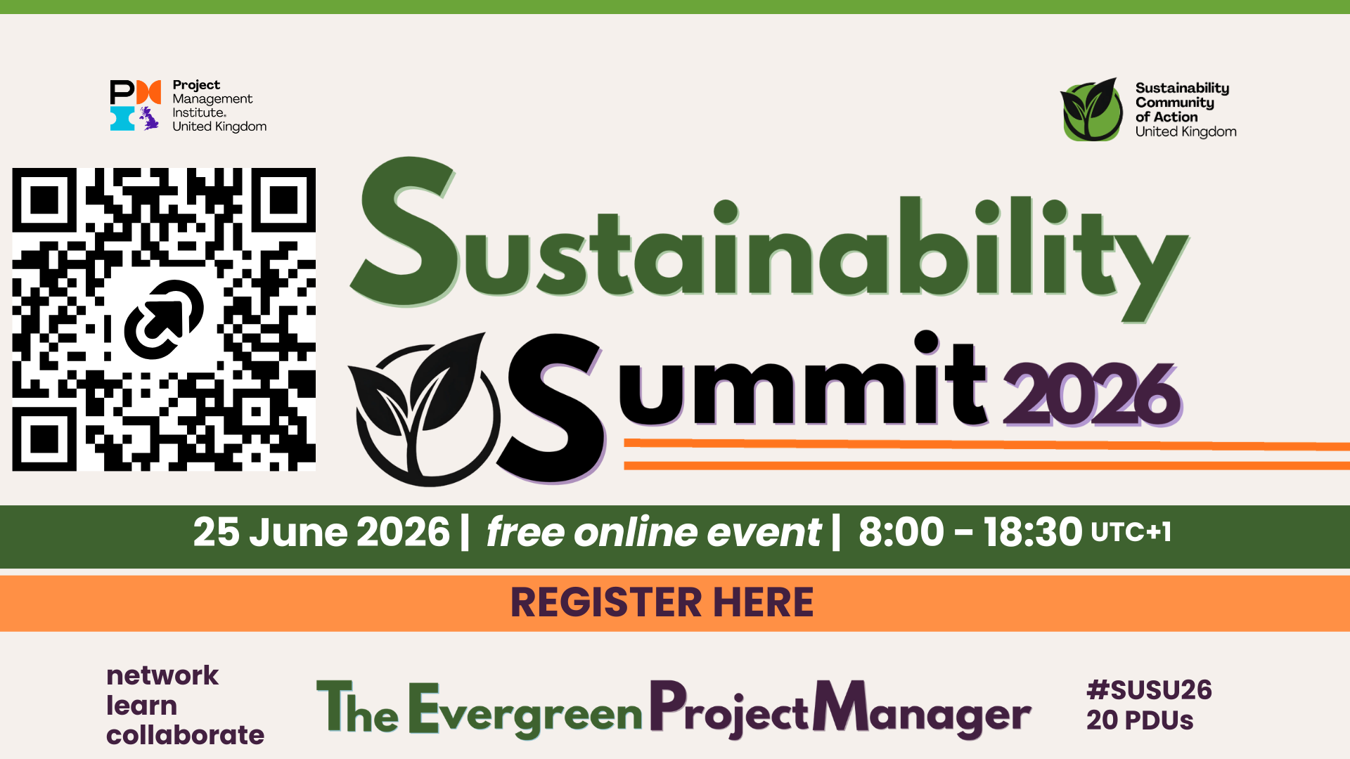 PMI UK Sustainability Summit 2026. 25th June 2026
