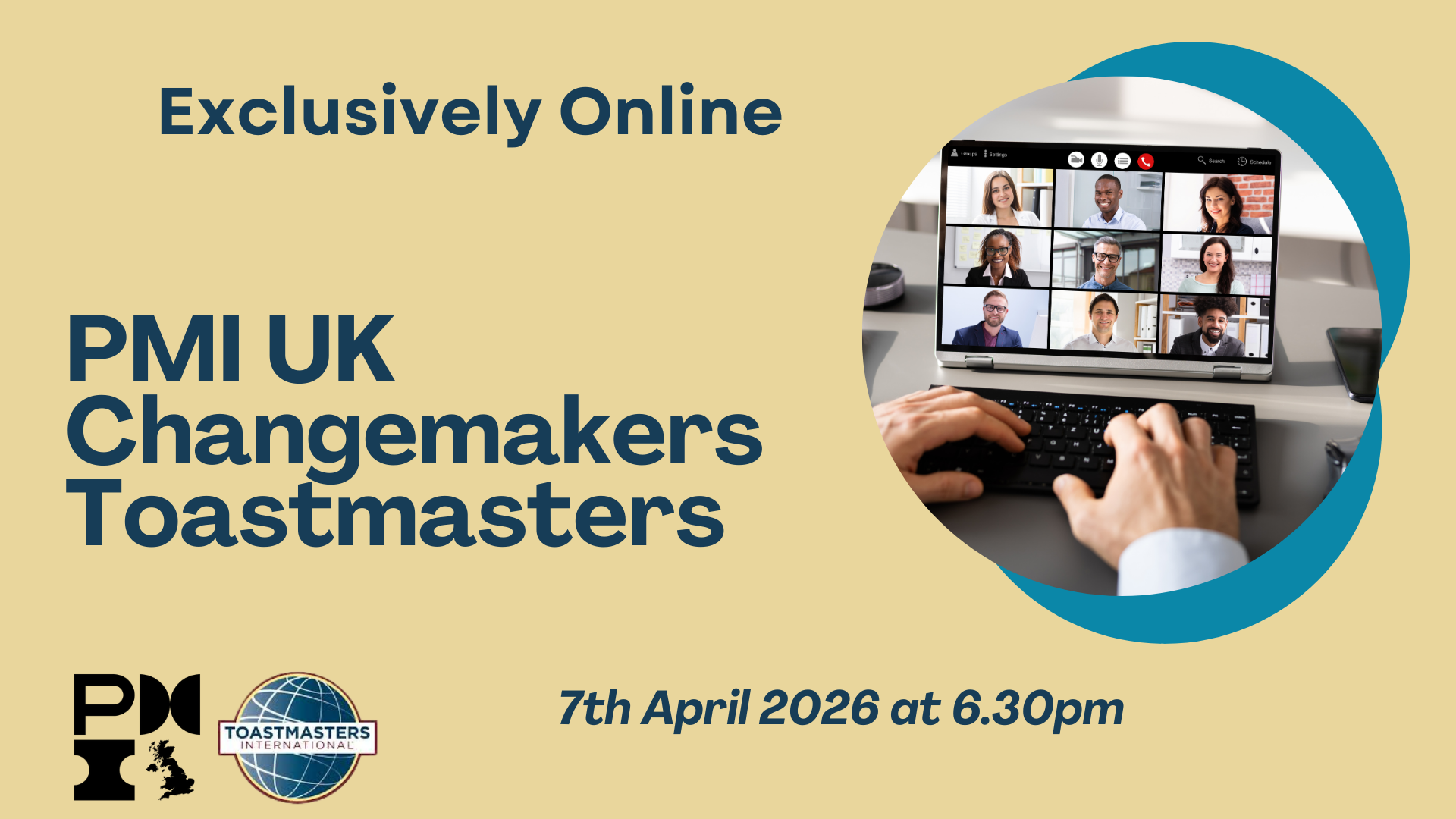 PMI UK Changemakers Toastmasters. 7th April 2026