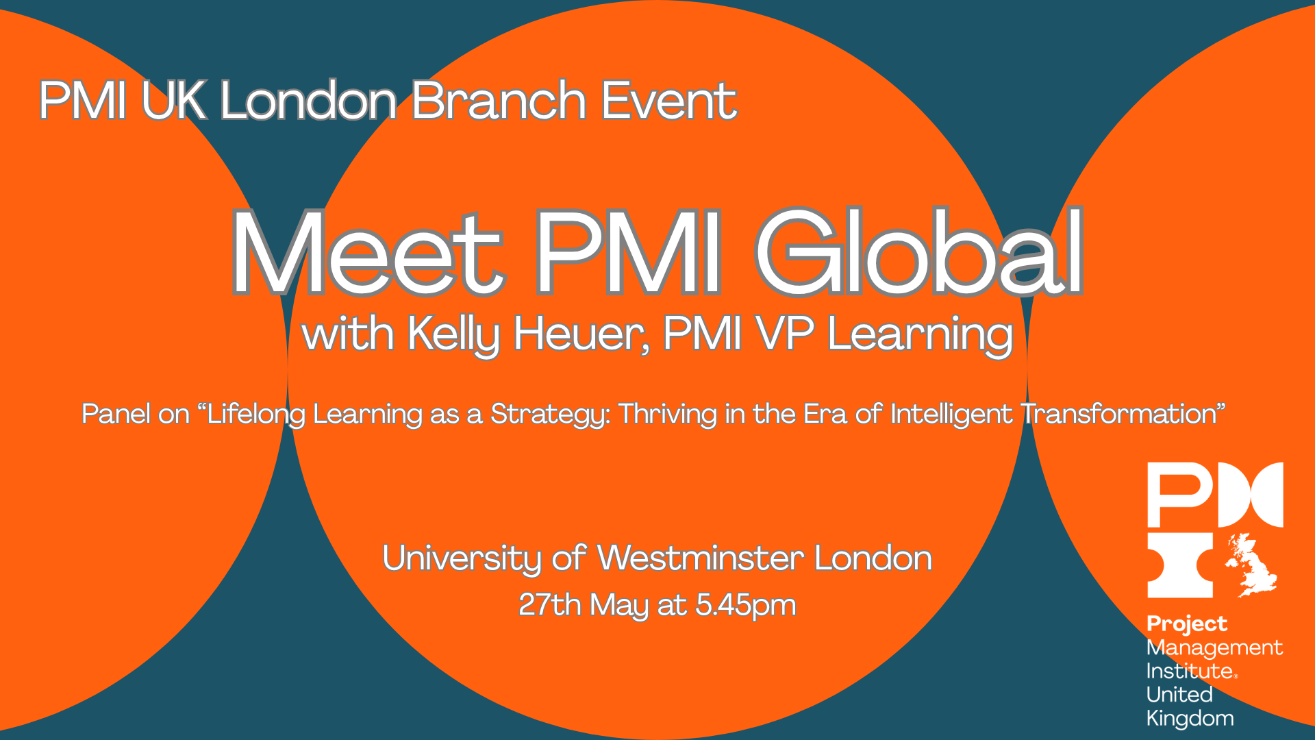 PMI UK London Branch Event: Meet PMI Global. 27th May 2026