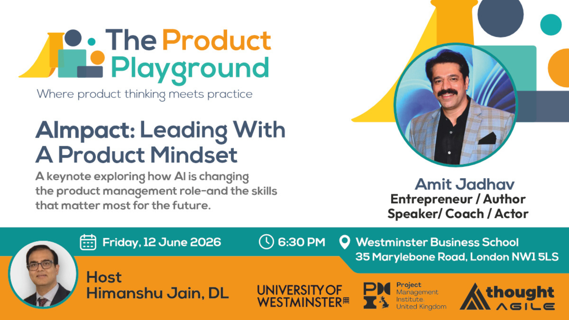 The Product Playground: AImpact: Leading With A Product Mindset. 12th June 2026
